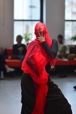 Flame - This was a dancer I met when I was working at an Art Event hosted by Creative Time NYC in Midtown Manhattan. She enjoyed this photo.