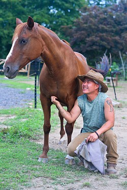 Horse Whisperer - A friend of mine with a horse farm asked me to take some photos for him and his horses for memories, I also learned how to gain trust from the horse.